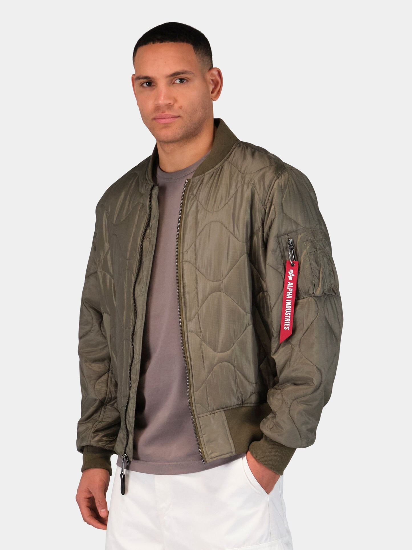 L-2B RELAXED QUILTED FLIGHT JACKET OUTERWEAR Alpha Industries 