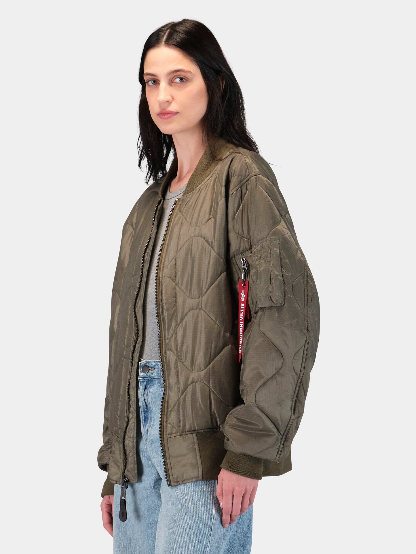 L-2B RELAXED QUILTED FLIGHT JACKET OUTERWEAR Alpha Industries 