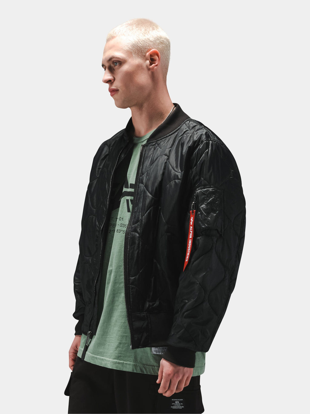 L-2B RELAXED QUILTED FLIGHT JACKET OUTERWEAR Alpha Industries 