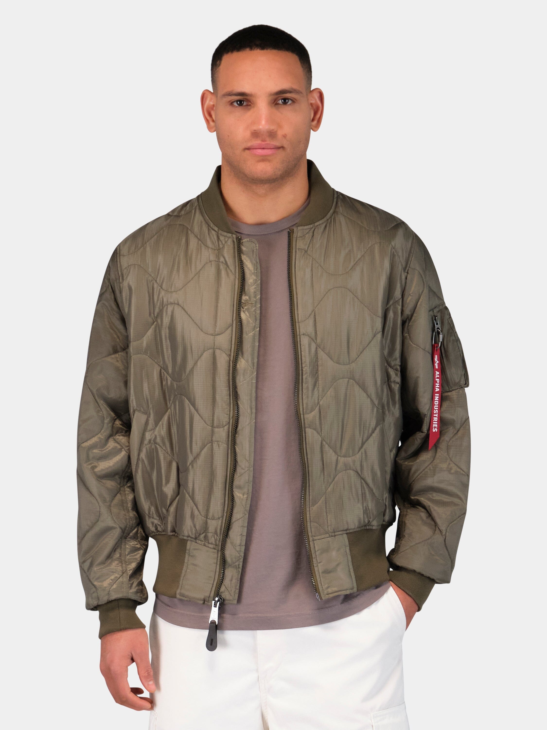 L-2B RELAXED QUILTED FLIGHT JACKET | Alpha Industries