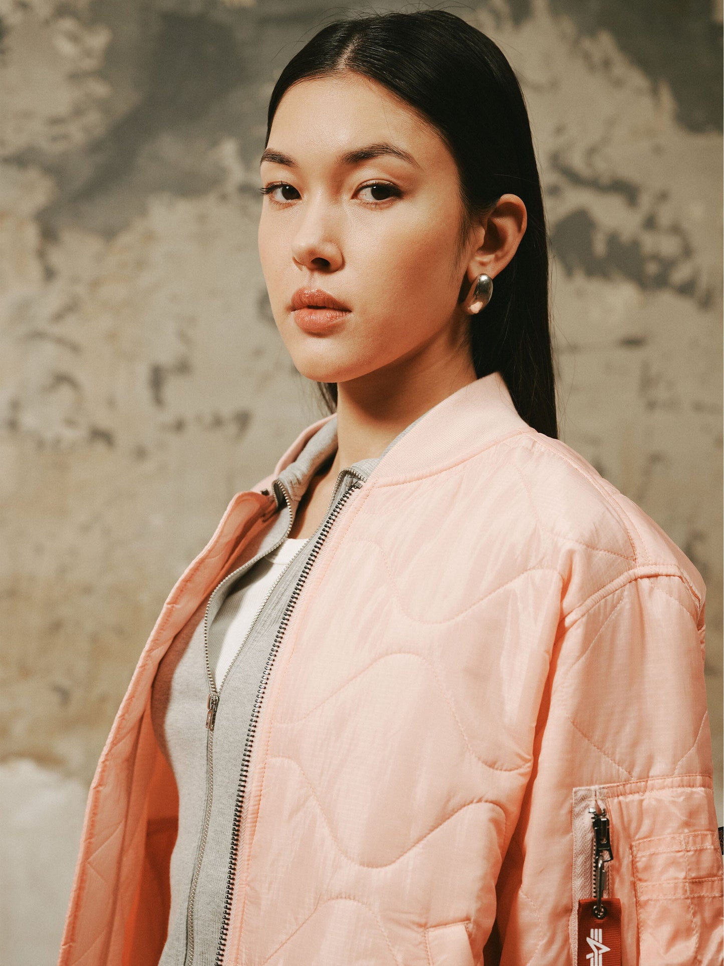 L-2B RELAXED QUILTED FLIGHT JACKET OUTERWEAR Alpha Industries 