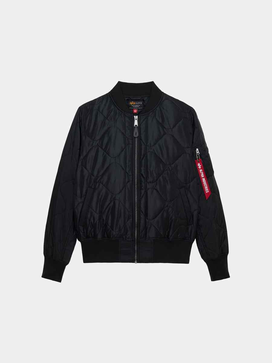 L-2B RELAXED QUILTED FLIGHT JACKET OUTERWEAR Alpha Industries BLACK XXS 
