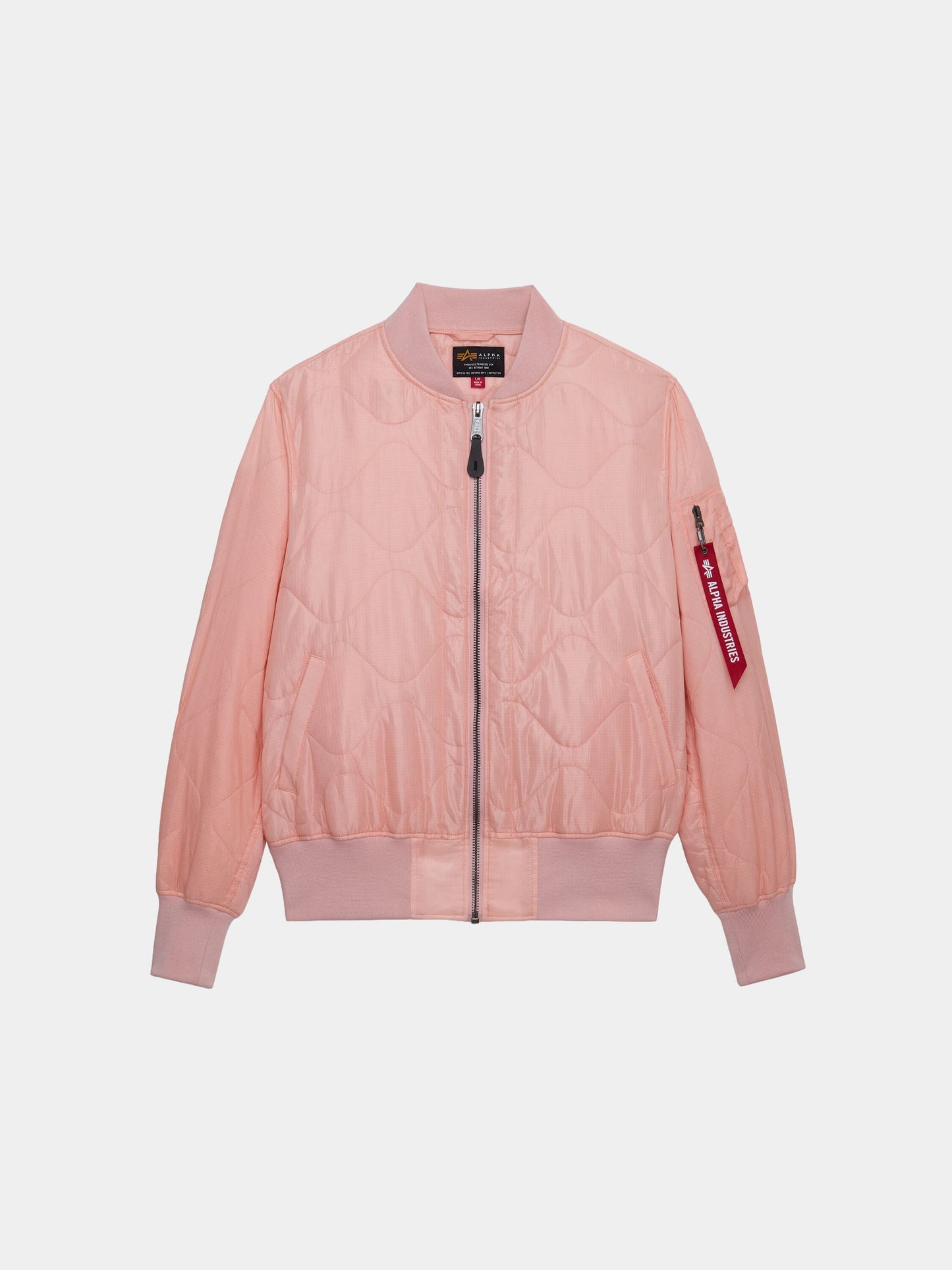 L-2B RELAXED QUILTED FLIGHT JACKET OUTERWEAR Alpha Industries BLUSH PINK XXS 