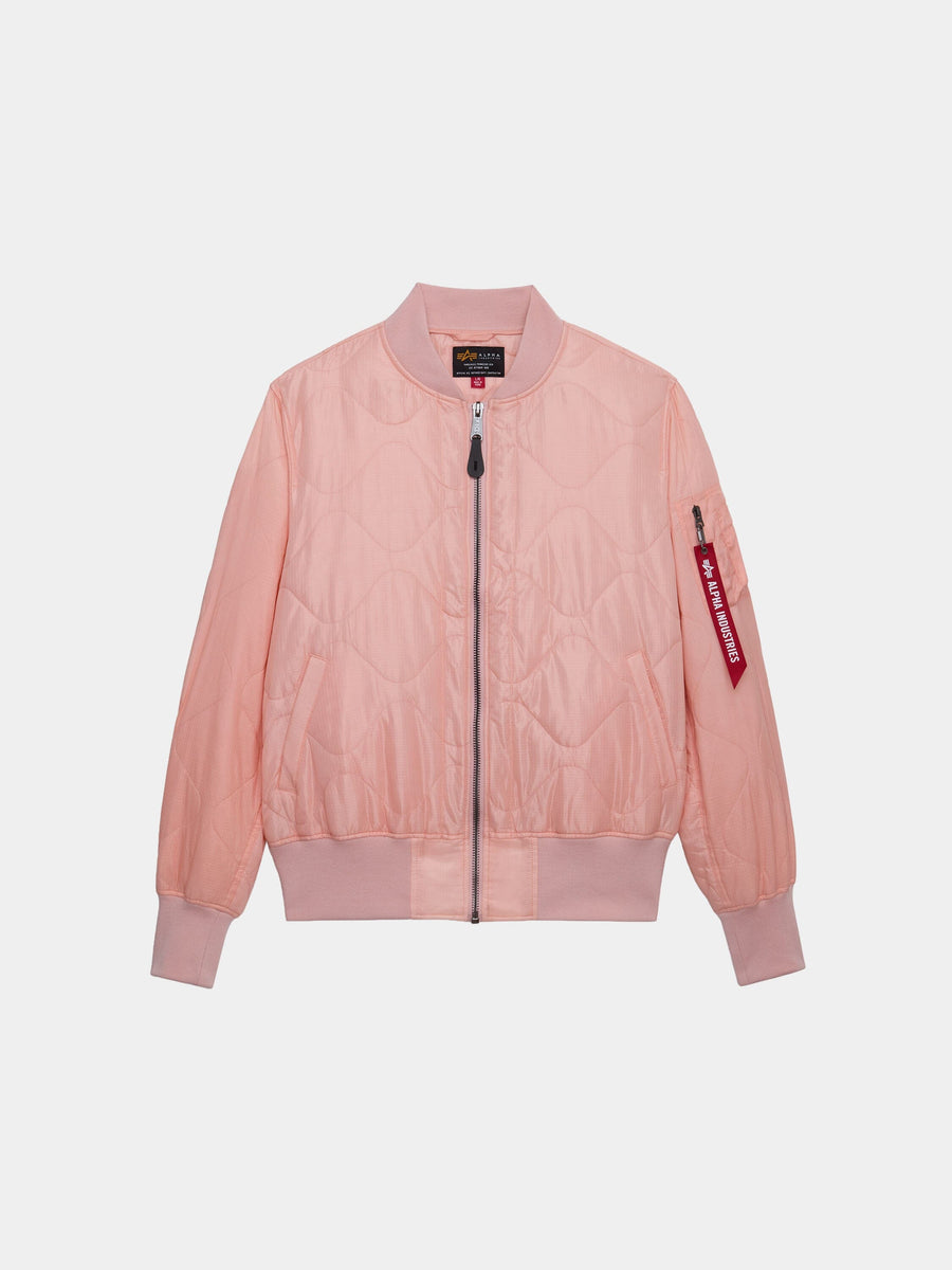 L-2B RELAXED QUILTED FLIGHT JACKET OUTERWEAR Alpha Industries BLUSH PINK XXS 