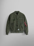 L-2B RIP AND REPAIR BOMBER JACKET OUTERWEAR Alpha Industries OG-107 GREEN XS 