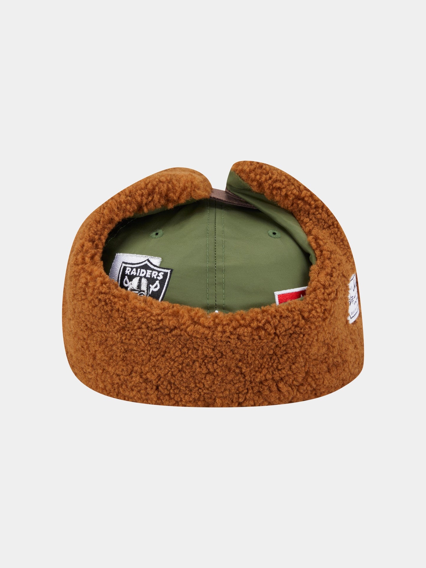 LAS VEGAS RAIDERS X ALPHA X NEW ERA 5950 DOG EAR CAP (GREEN) ACCESSORY Alpha Industries 