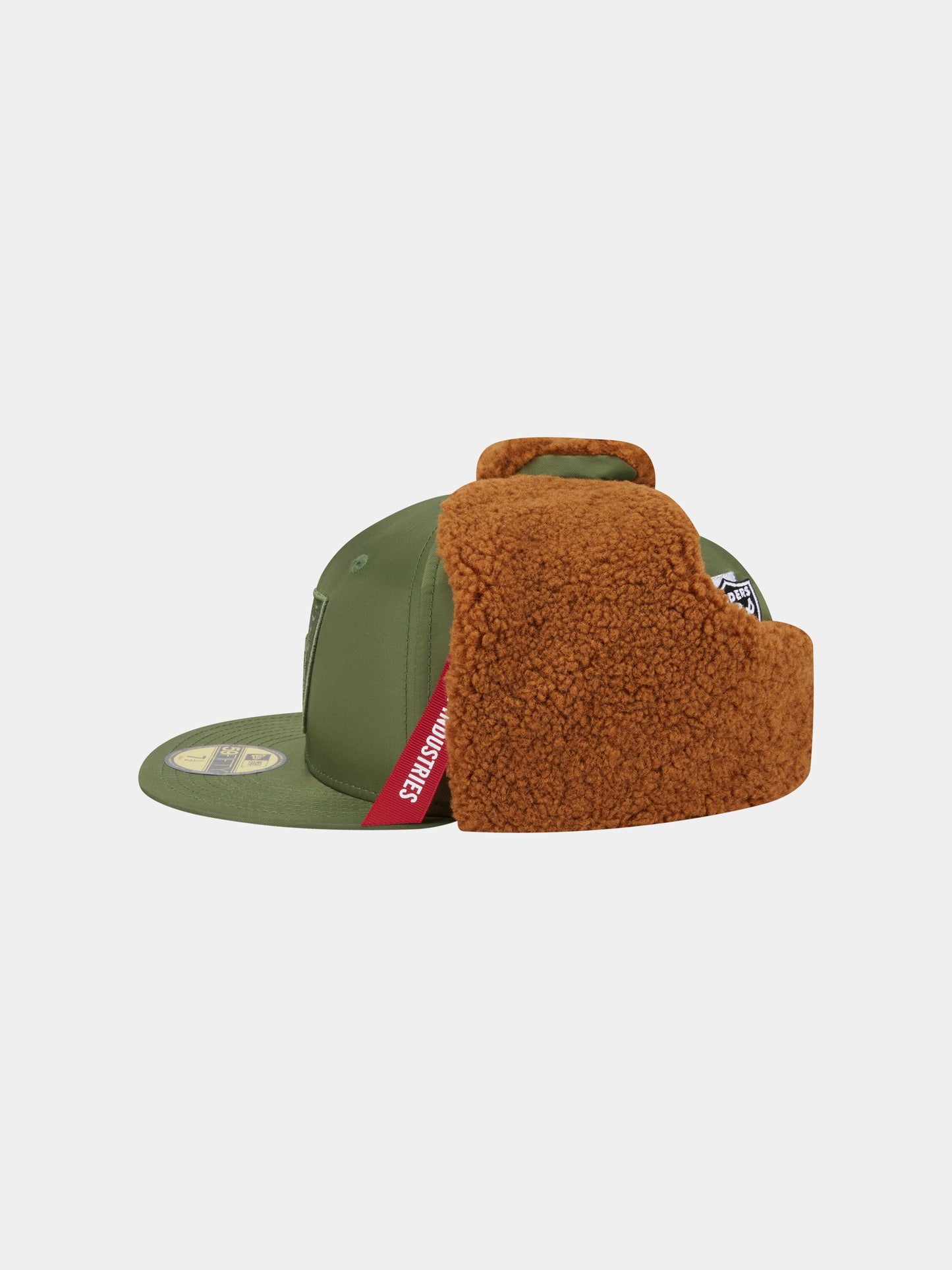 LAS VEGAS RAIDERS X ALPHA X NEW ERA 5950 DOG EAR CAP (GREEN) ACCESSORY Alpha Industries 