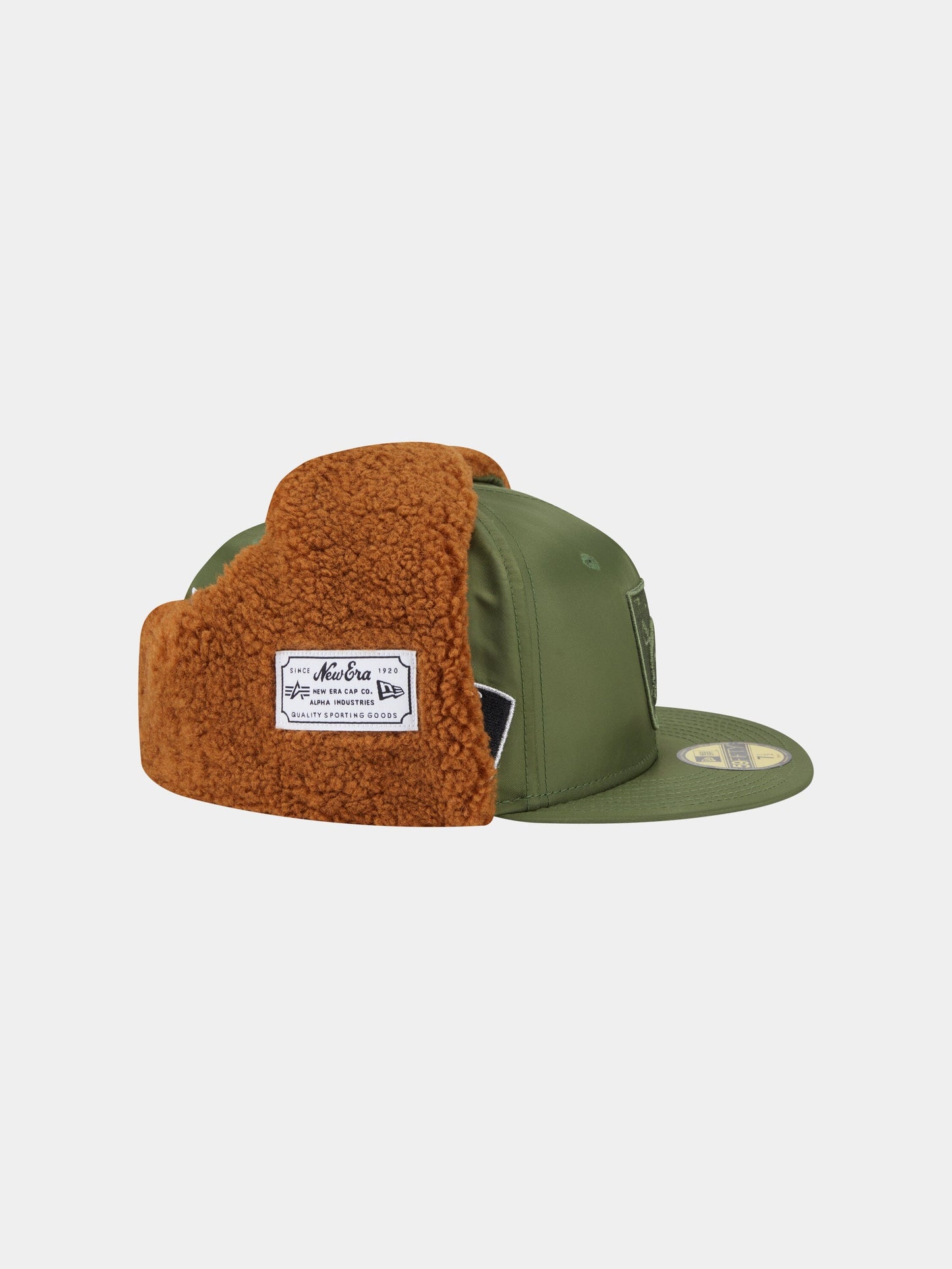 LAS VEGAS RAIDERS X ALPHA X NEW ERA 5950 DOG EAR CAP (GREEN) ACCESSORY Alpha Industries 