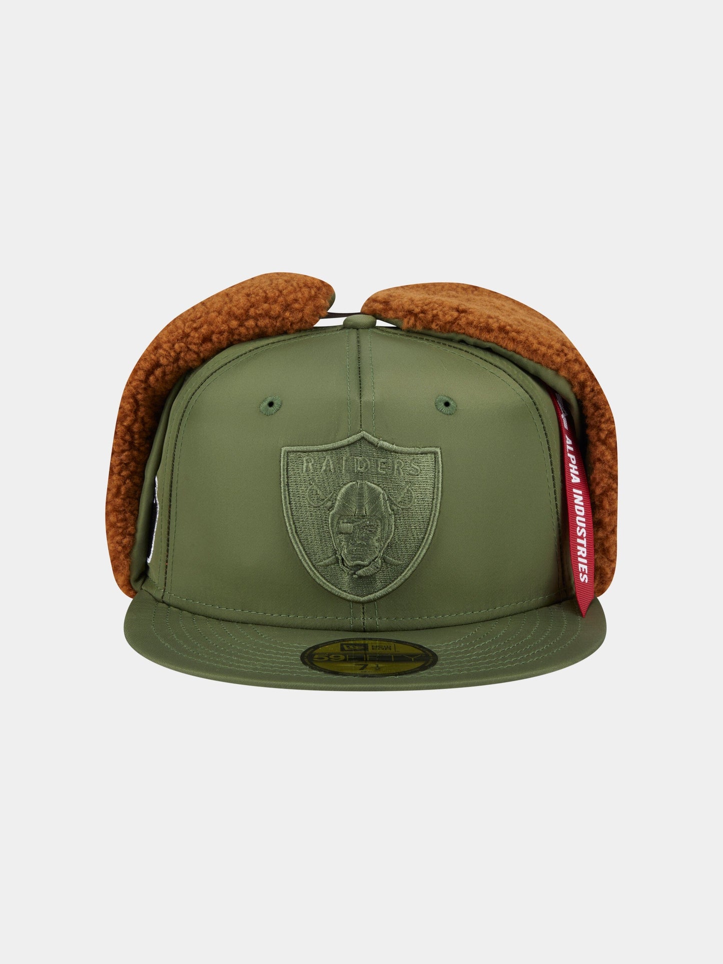 LAS VEGAS RAIDERS X ALPHA X NEW ERA 5950 DOG EAR CAP (GREEN) ACCESSORY Alpha Industries 