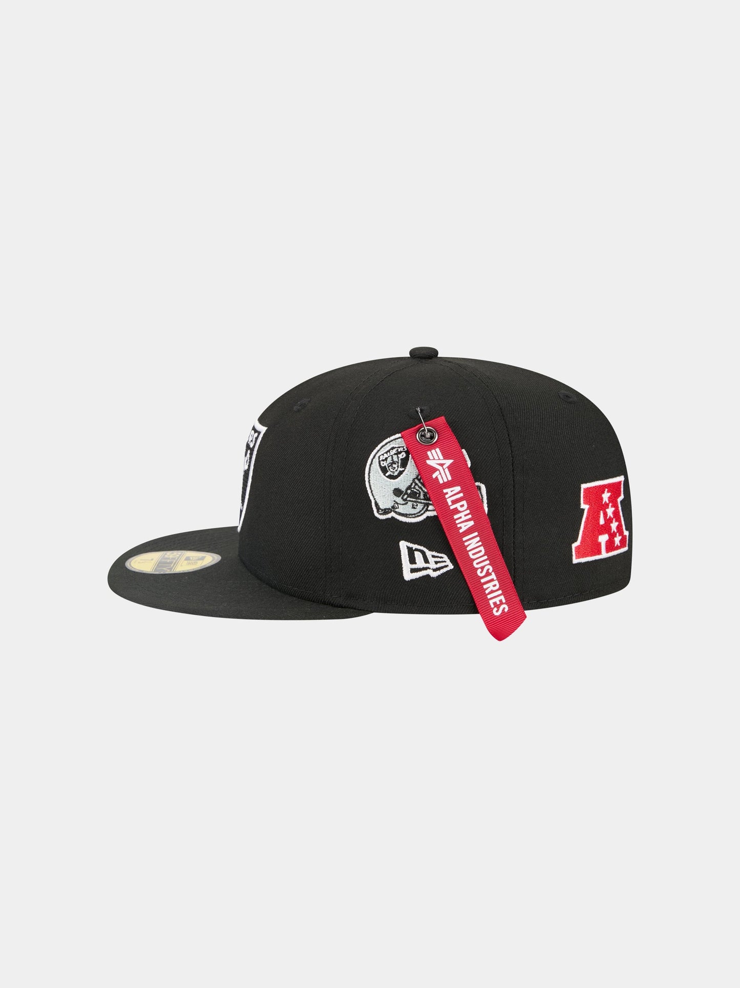 LAS VEGAS RAIDERS X ALPHA X NEW ERA 59FIFTY FITTED CAP ACCESSORY Alpha Industries 