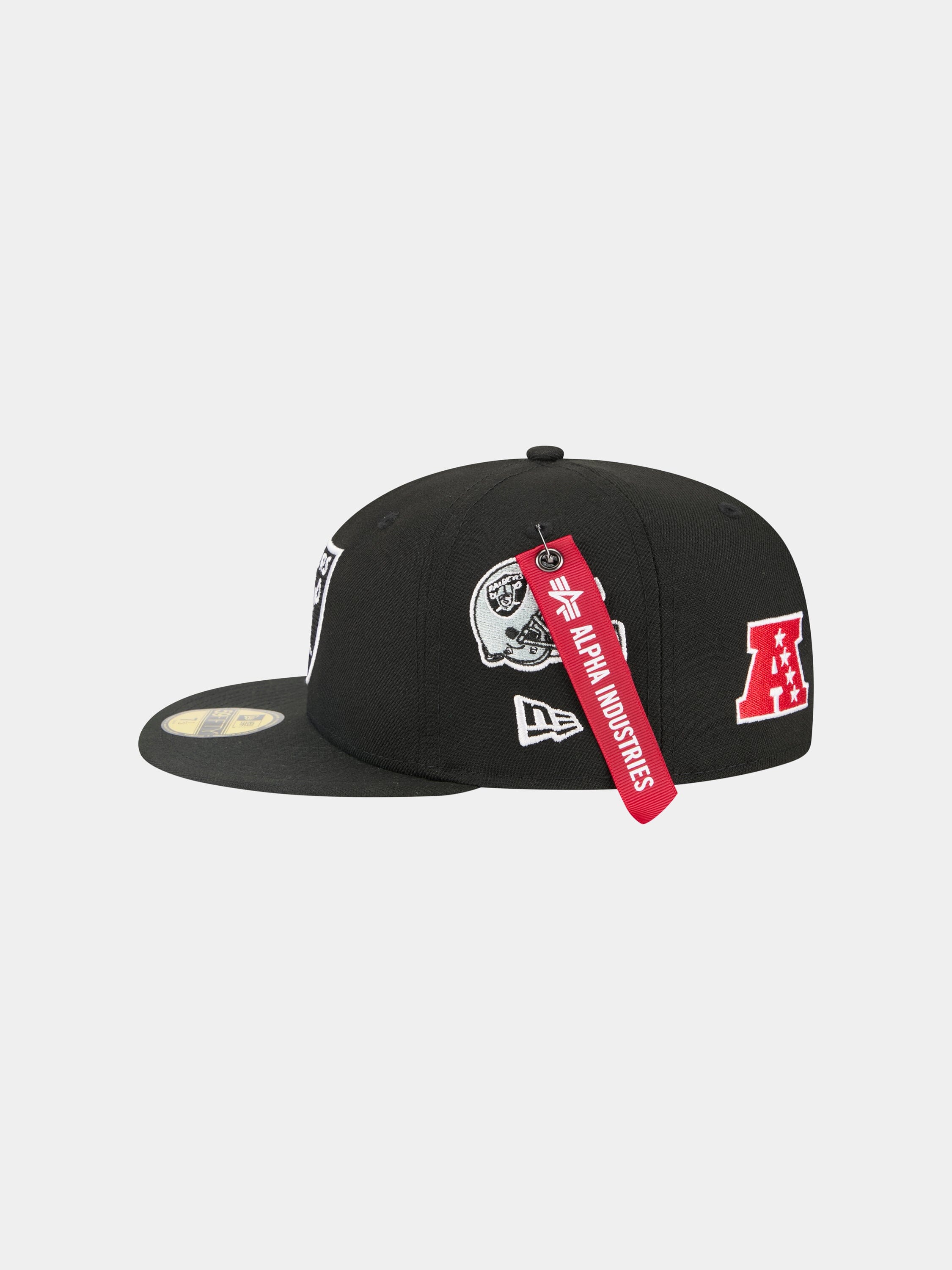 LAS VEGAS RAIDERS X ALPHA X NEW ERA 59FIFTY FITTED CAP ACCESSORY Alpha Industries 