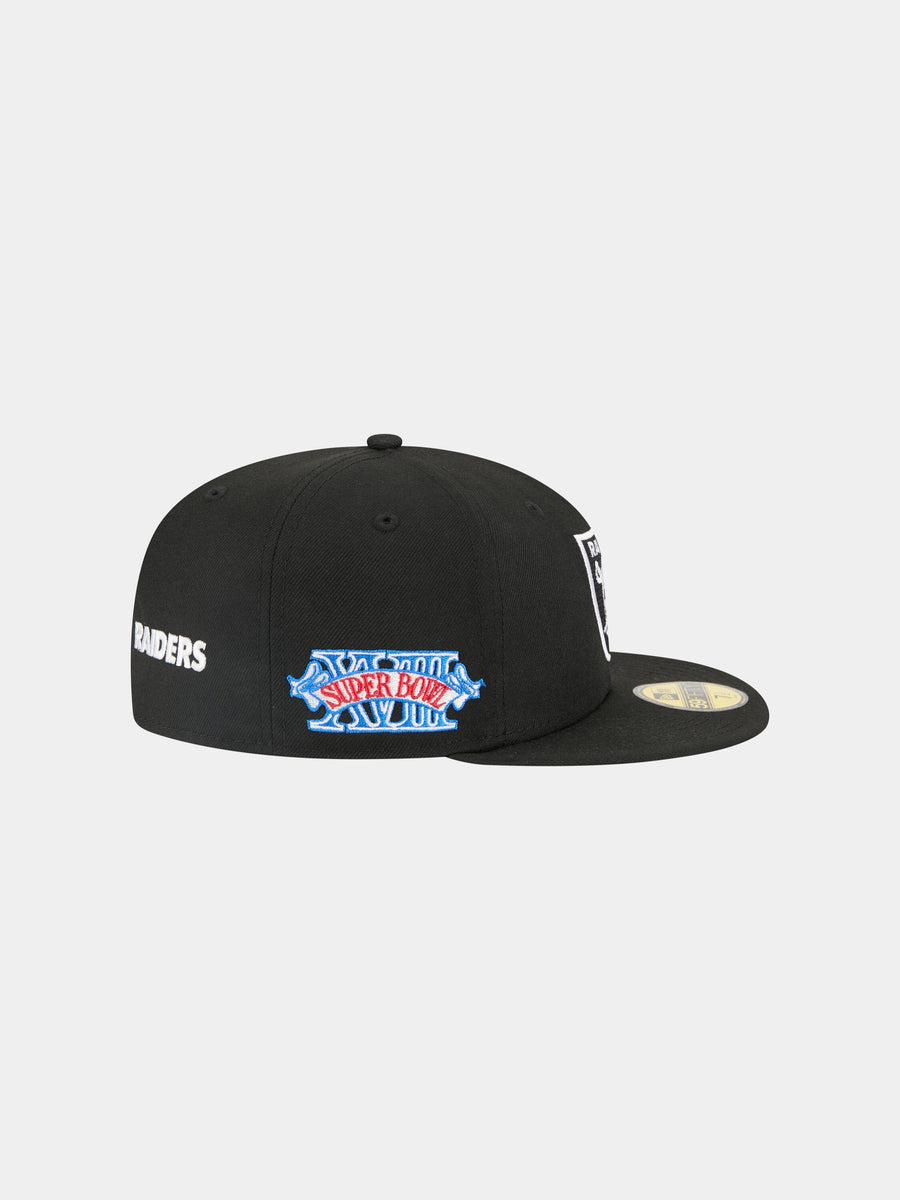 LAS VEGAS RAIDERS X ALPHA X NEW ERA 59FIFTY FITTED CAP ACCESSORY Alpha Industries 