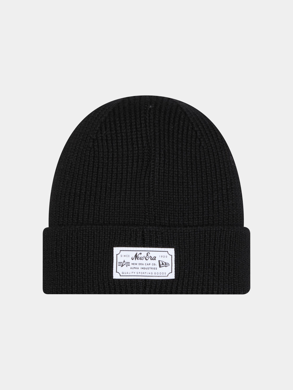 LAS VEGAS RAIDERS X ALPHA X NEW ERA SHORT CUFF BEANIE ACCESSORY Alpha Industries 