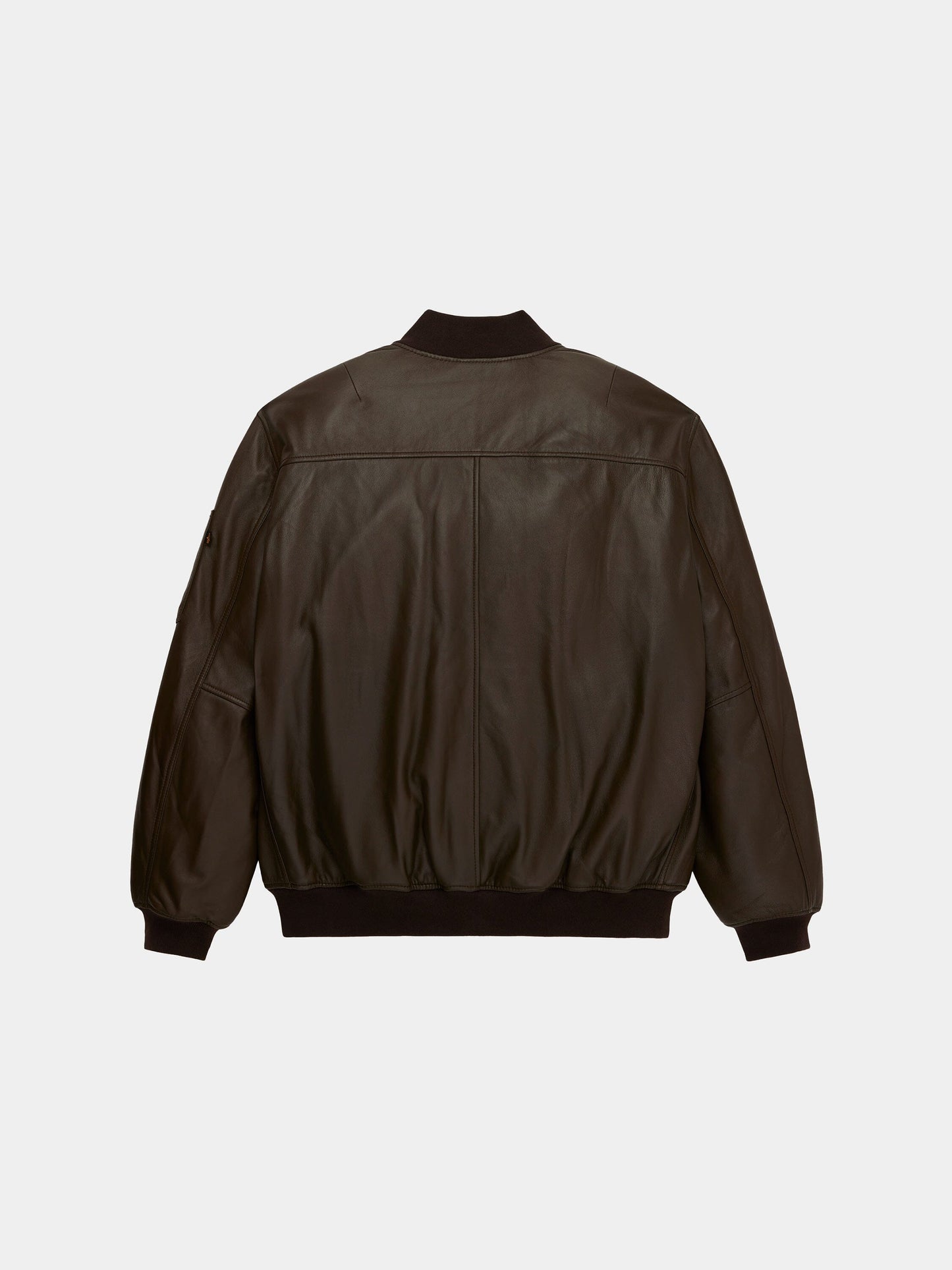 LEATHER MA-1 FLIGHT JACKET OUTERWEAR Alpha Industries 