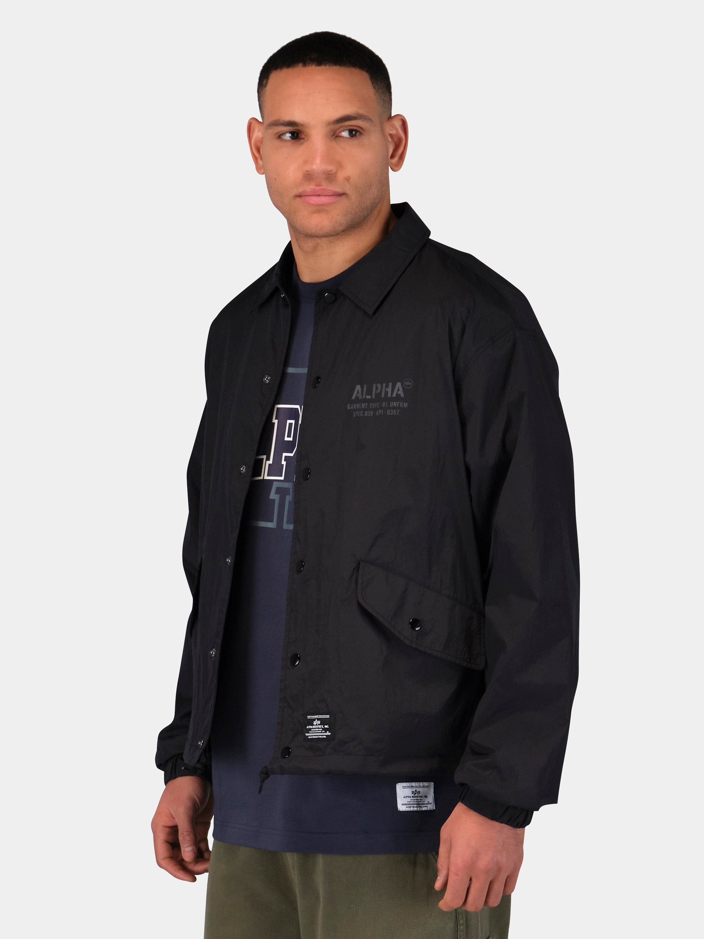 LIGHTWEIGHT RELAXED COACHES JACKET OUTERWEAR Alpha Industries 