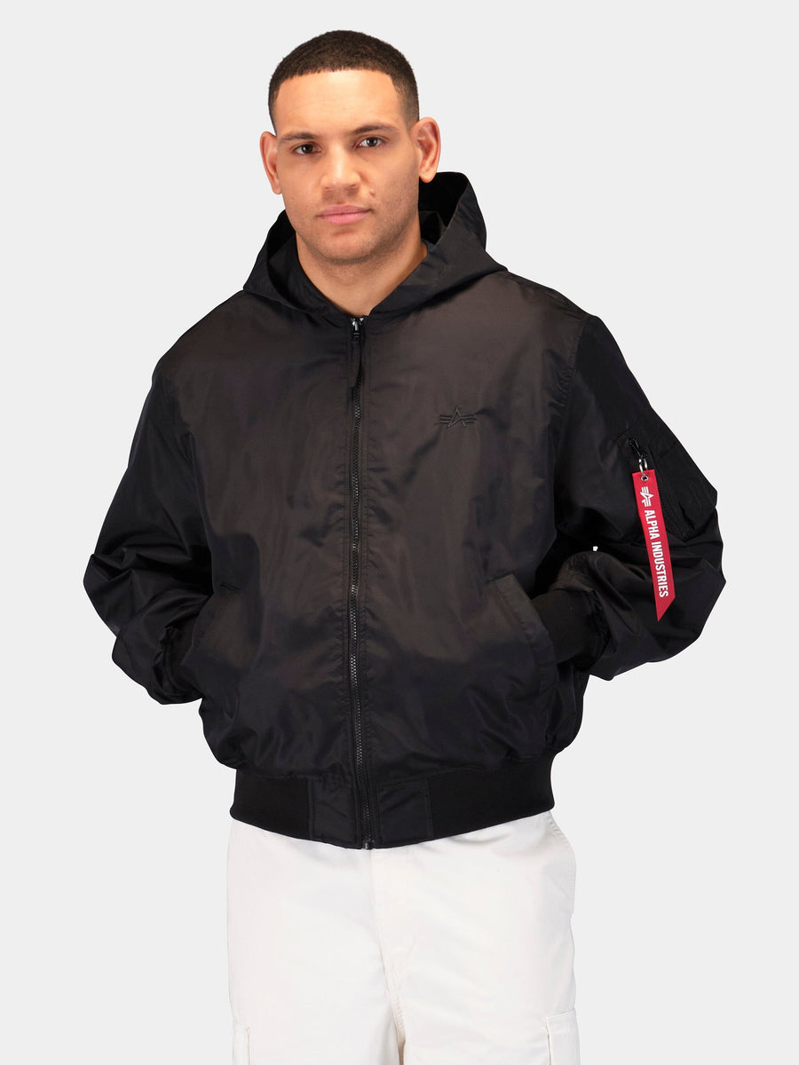 LOGO L-2B HOODED HUNTER FLIGHT JACKET FLIGHT Alpha Industries 