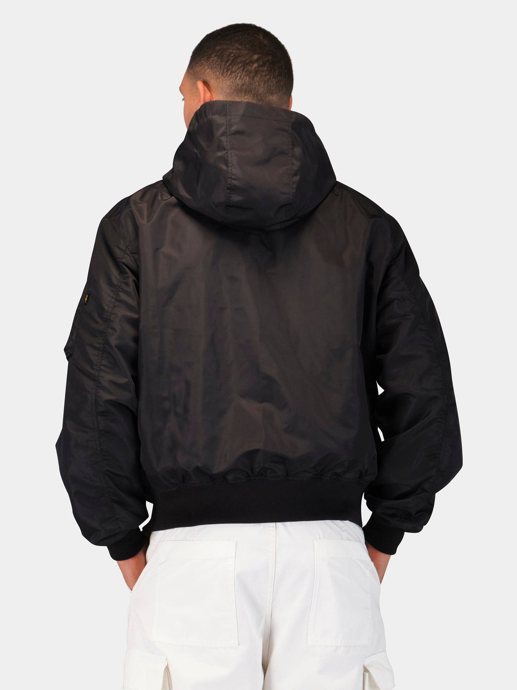 LOGO L-2B HOODED HUNTER FLIGHT JACKET FLIGHT Alpha Industries 