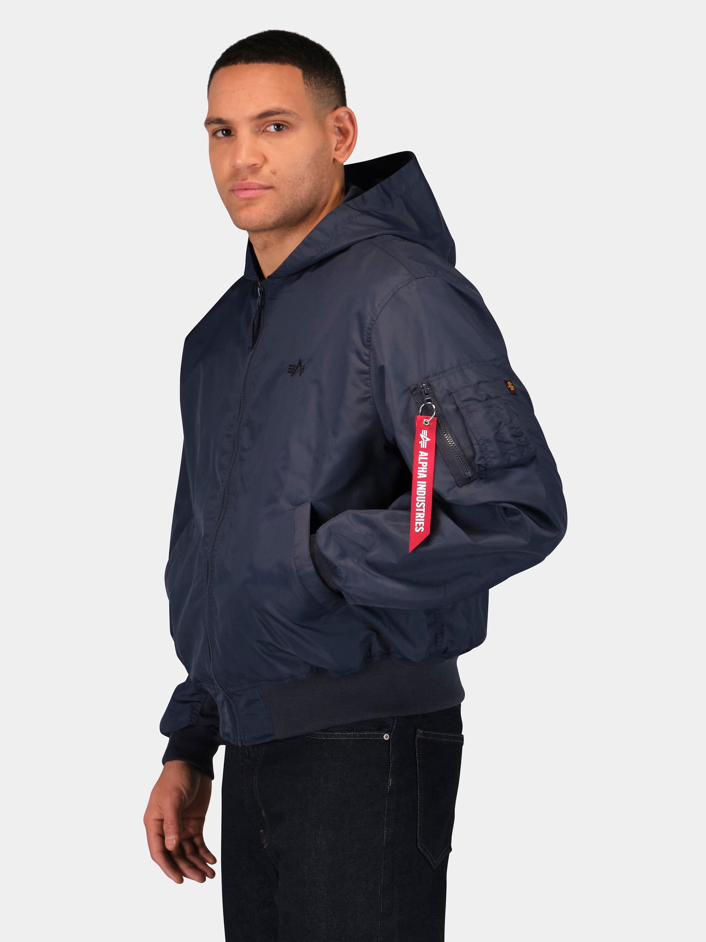 Logo L-2B Hooded Hunter Flight Jacket | Alpha Industries