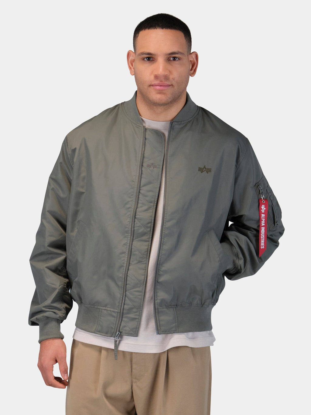LOGO L-2B HUNTER RELAXED FLIGHT JACKET FLIGHT Alpha Industries 