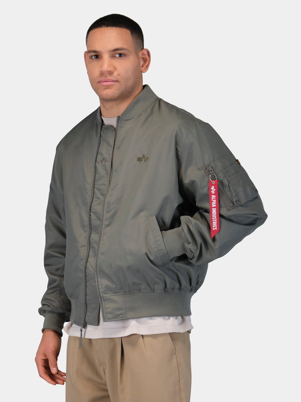 LOGO L-2B HUNTER RELAXED FLIGHT JACKET FLIGHT Alpha Industries 