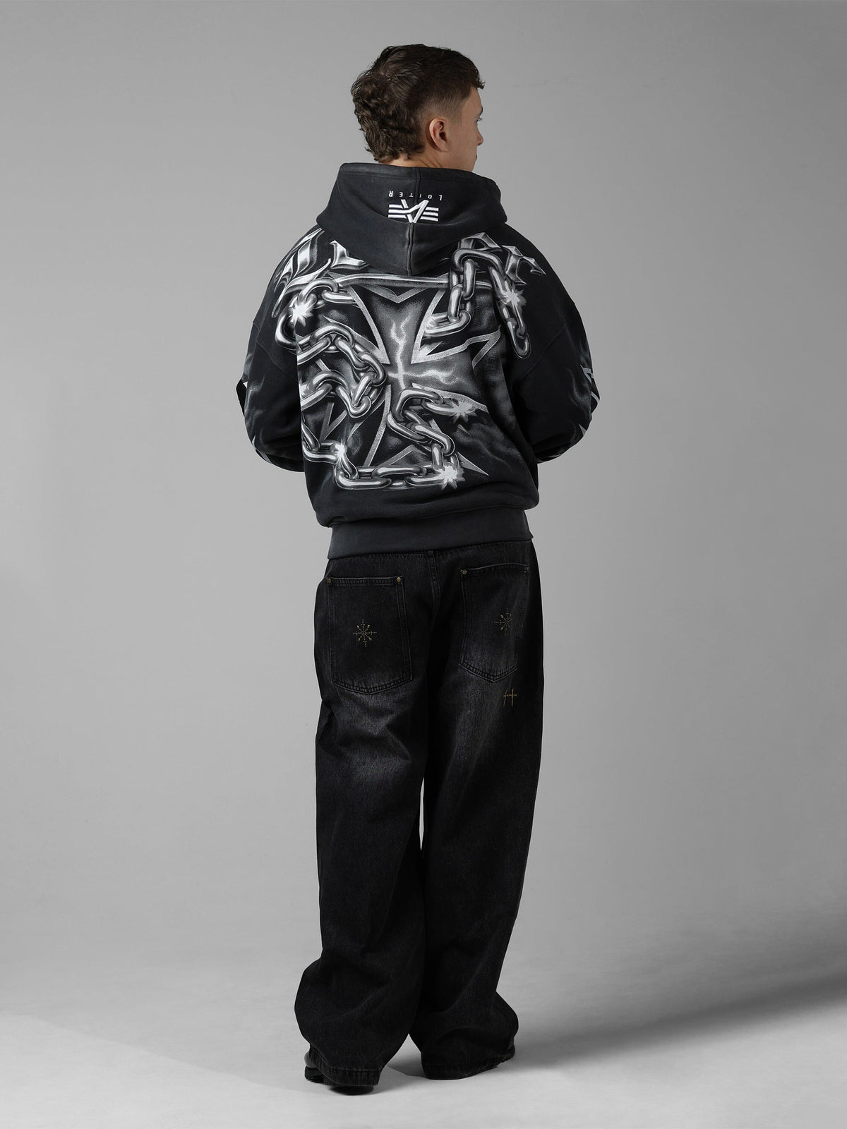 LOITER X ALPHA FULL ZIP UP TOP Alpha Industries 
