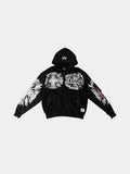 LOITER X ALPHA FULL ZIP UP TOP Alpha Industries BLACK S 