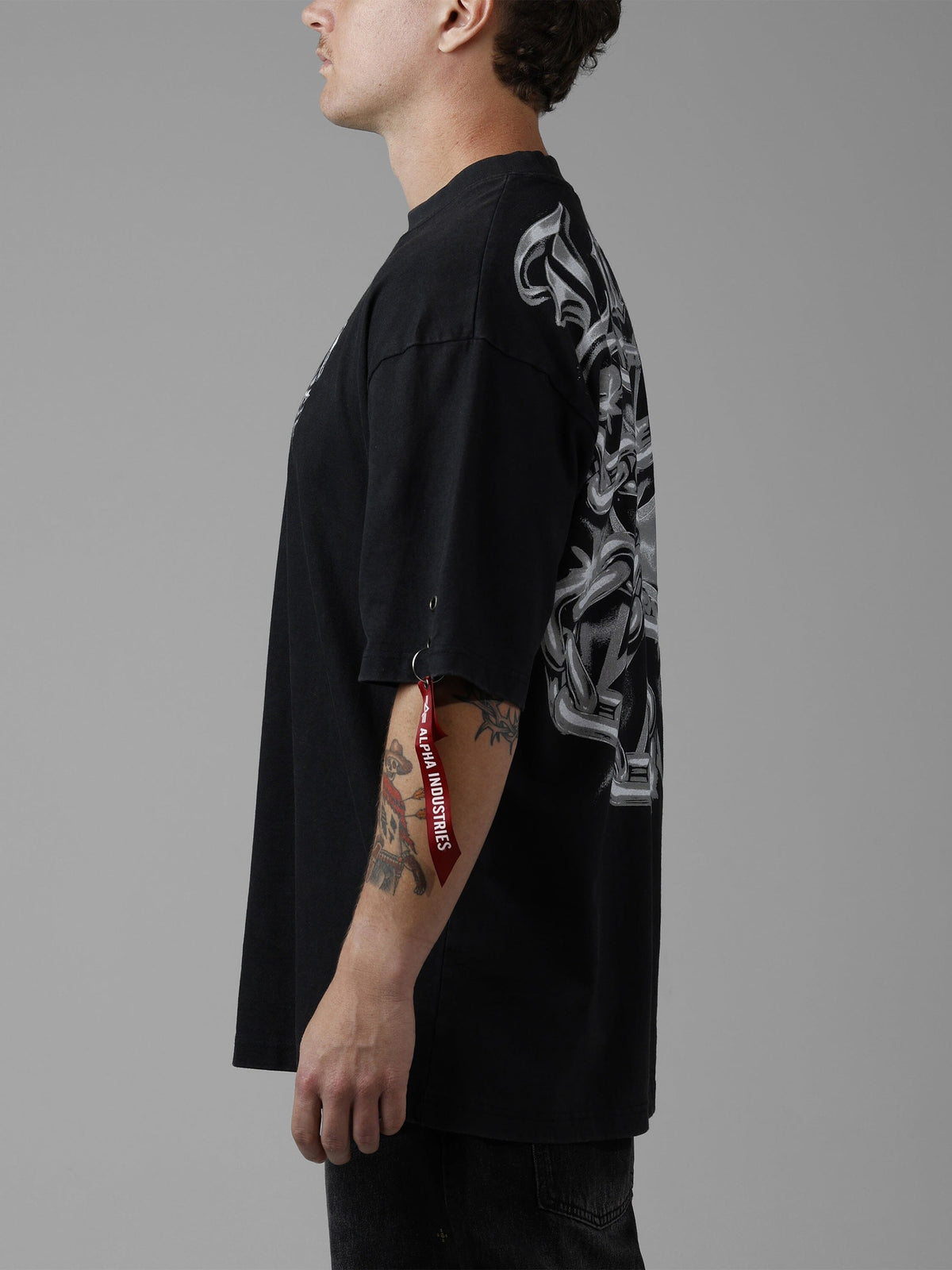 LOITER X ALPHA TEE TOP Alpha Industries 