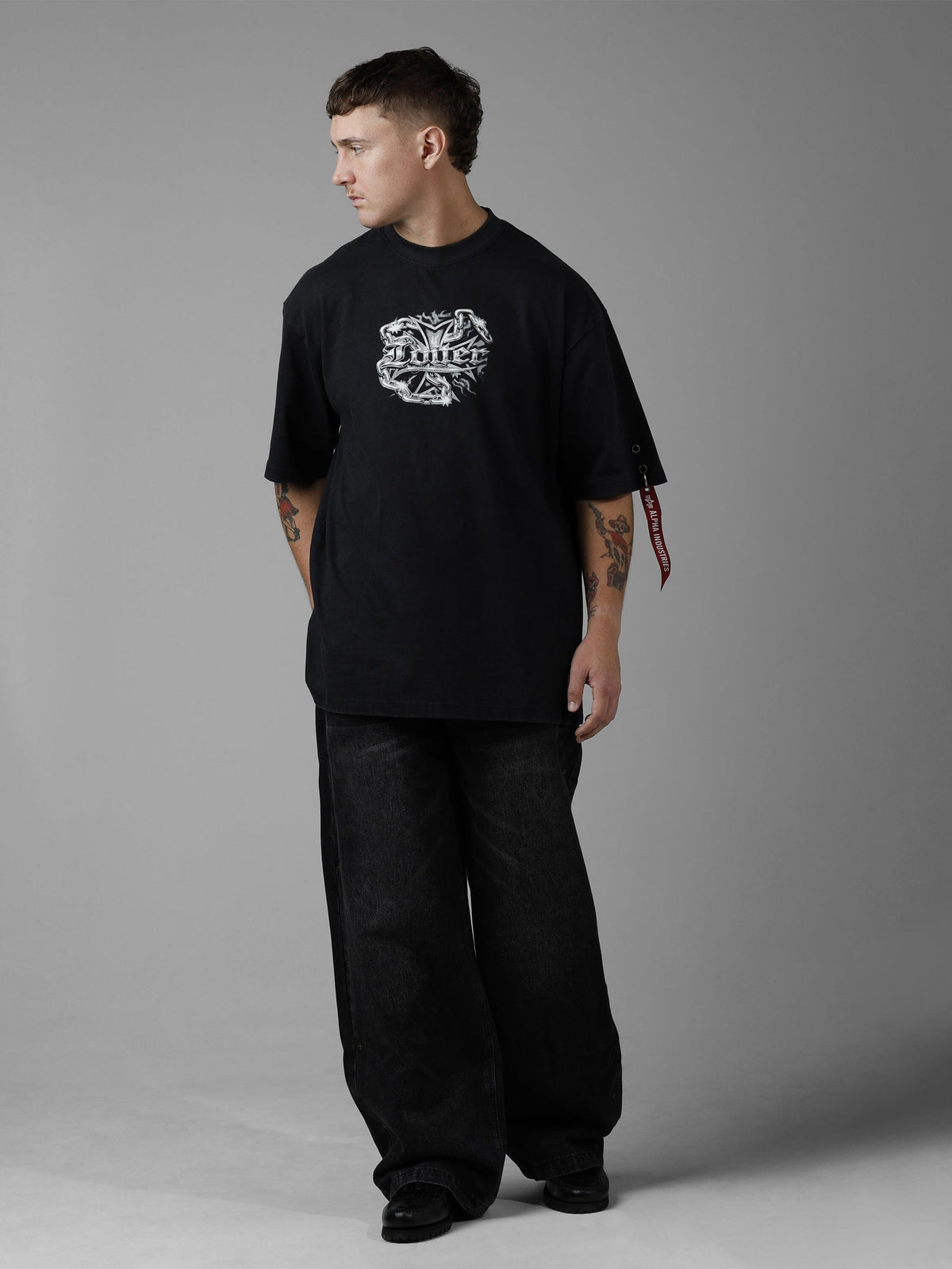 LOITER X ALPHA TEE TOP Alpha Industries 