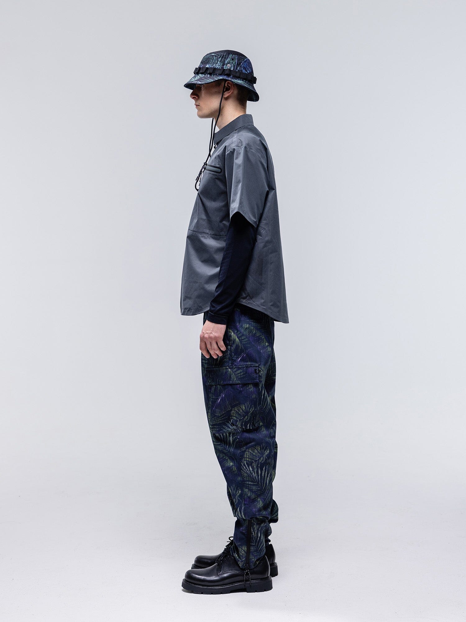 LONG SLEEVE LASER CUT SHIRT TOP Alpha Industries 