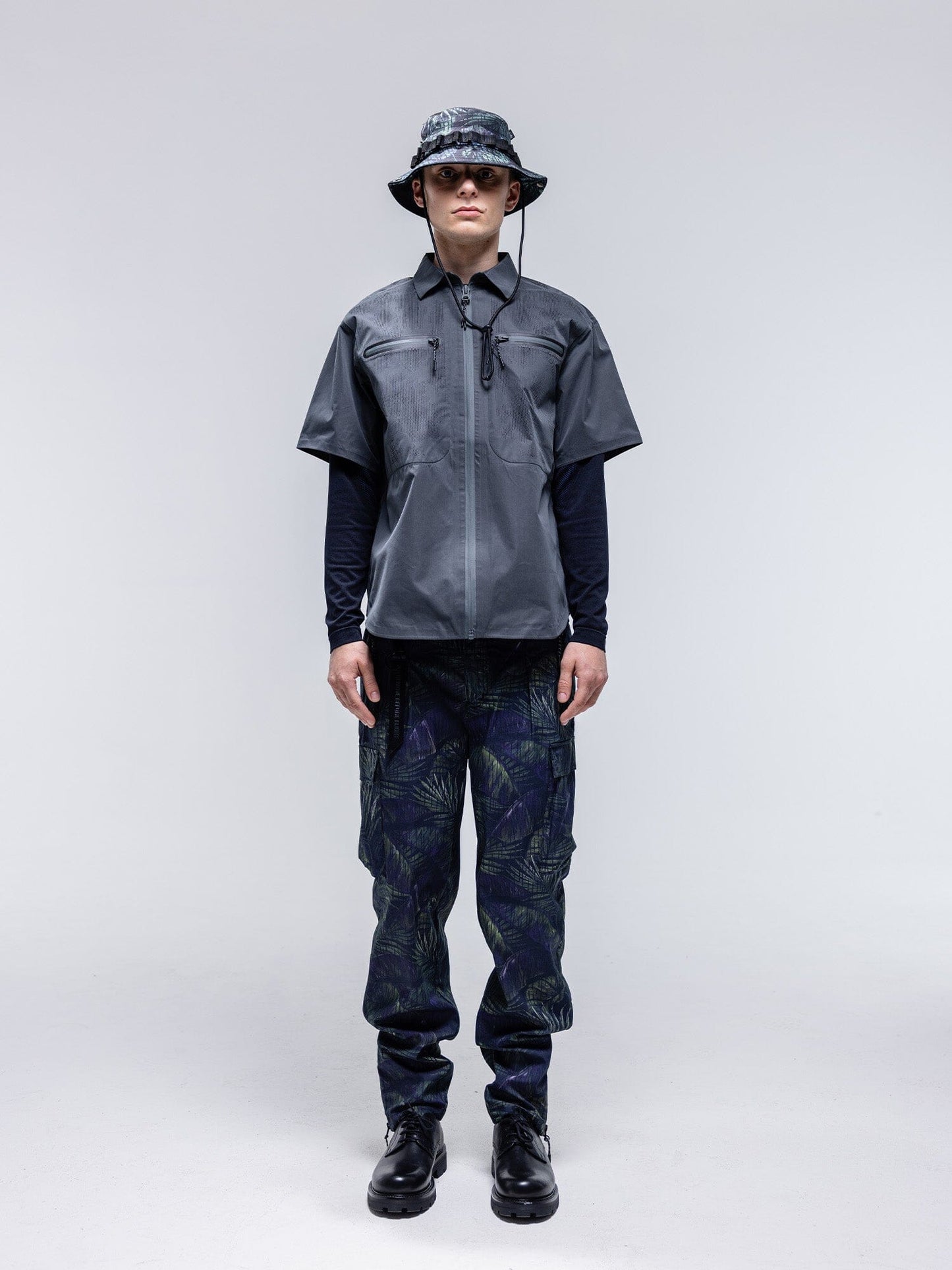 LONG SLEEVE LASER CUT SHIRT TOP Alpha Industries 