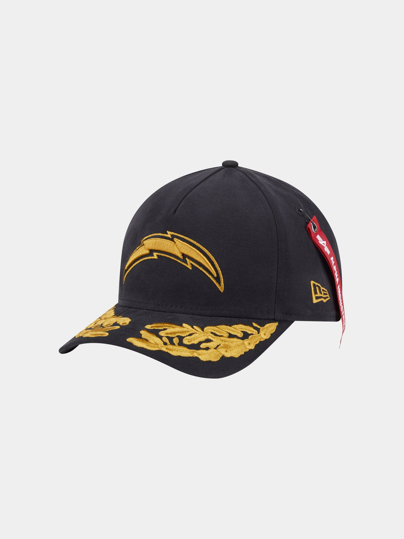 LOS ANGELES CHARGERS X ALPHA X NEW ERA 940 MC CAP ACCESSORY Alpha Industries BLACK O/S 
