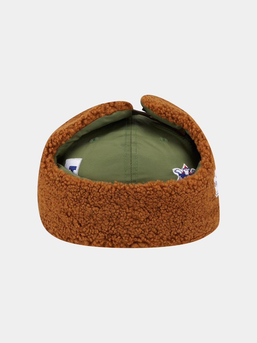 LOS ANGELES DODGERS X ALPHA X NEW ERA 5950 DOG EAR CAP (GREEN) ACCESSORY Alpha Industries 