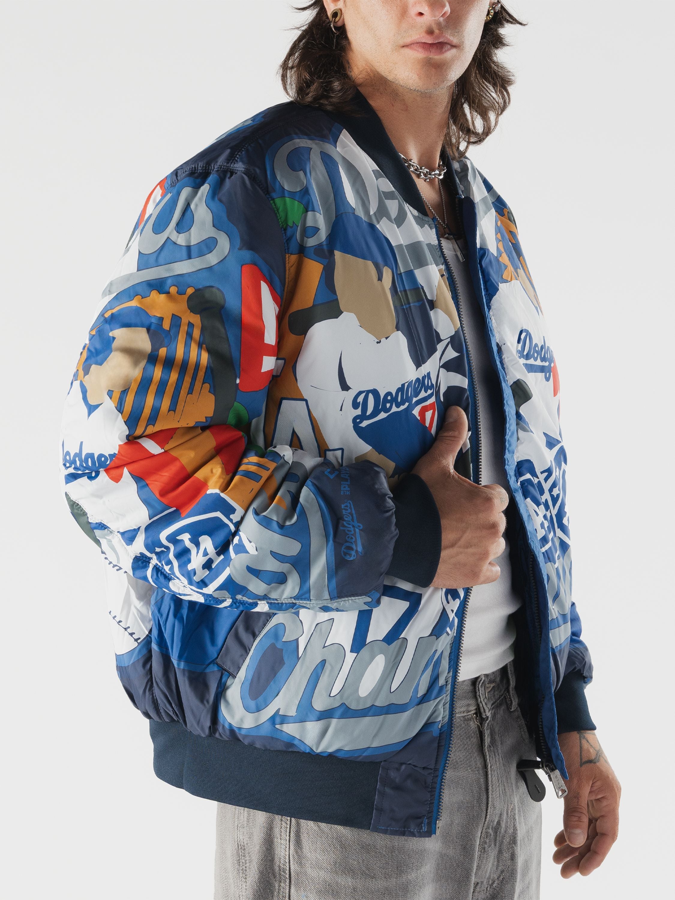 COMPLEXCON X LOS ANGELES DODGERS X NEW ERA X ALPHA L-2B BOMBER