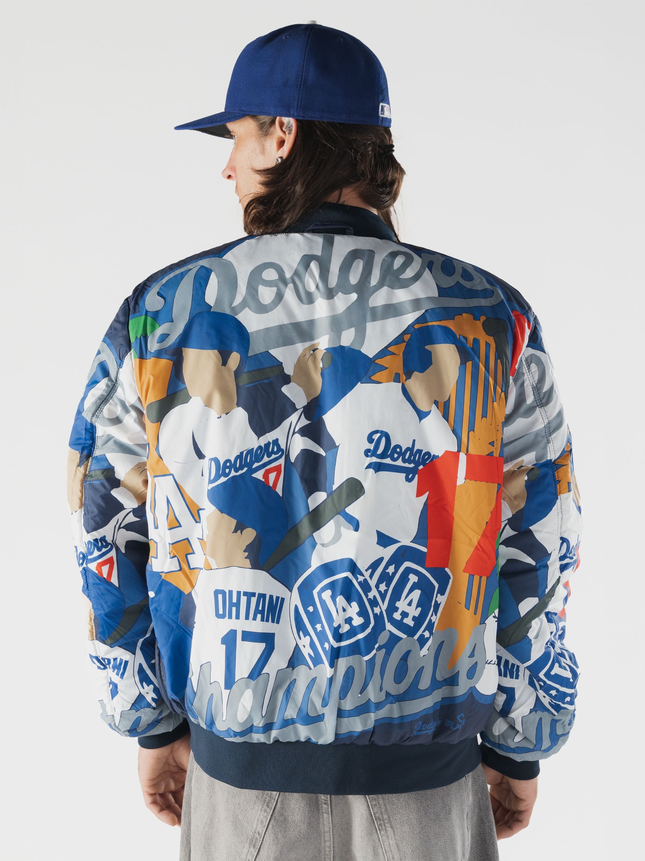 COMPLEXCON X LOS ANGELES DODGERS X NEW ERA X ALPHA L-2B BOMBER