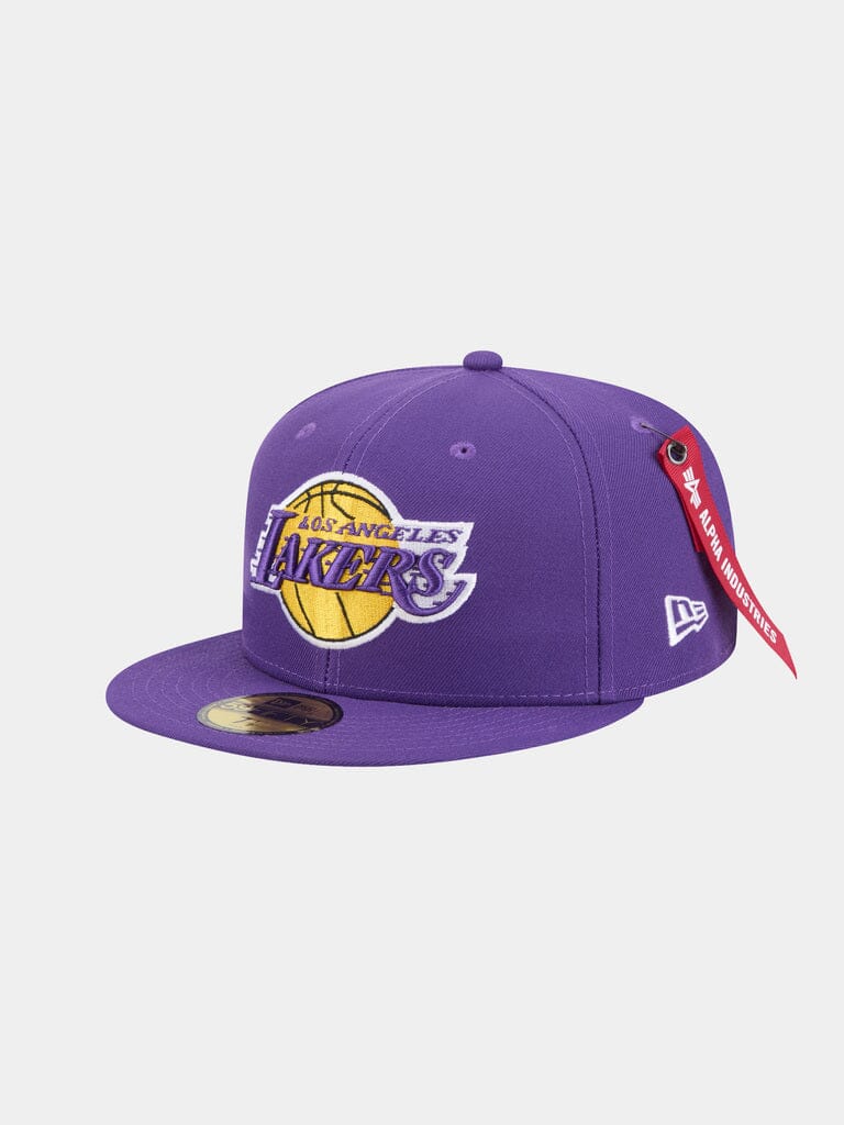 LOS ANGELES LAKERS X ALPHA X NEW ERA 59FIFTY FITTED CAP ACCESSORY Alpha Industries 