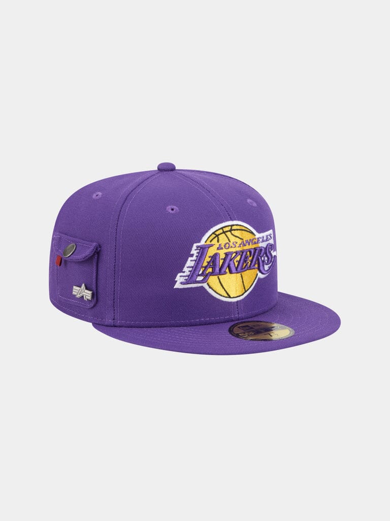 LOS ANGELES LAKERS X ALPHA X NEW ERA 59FIFTY FITTED CAP ACCESSORY Alpha Industries 