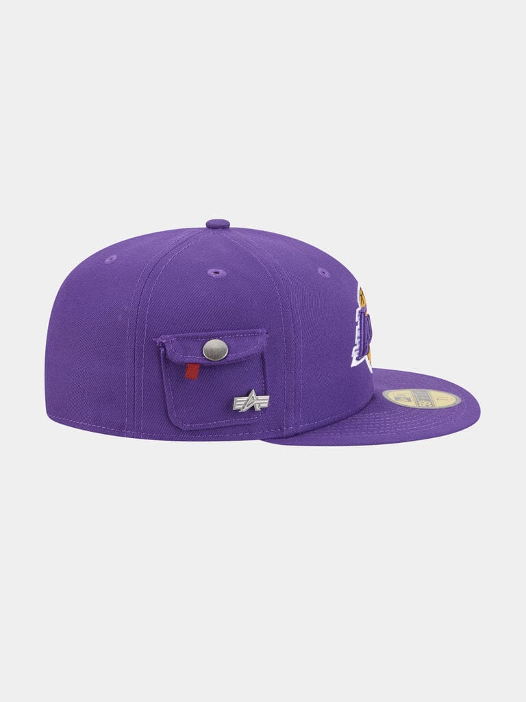 LOS ANGELES LAKERS X ALPHA X NEW ERA 59FIFTY FITTED CAP ACCESSORY Alpha Industries 