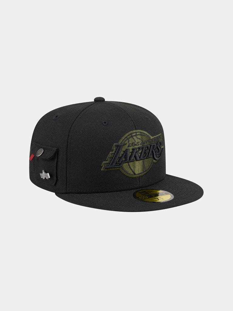 LOS ANGELES LAKERS X ALPHA X NEW ERA 59FIFTY FITTED CAP ACCESSORY Alpha Industries 