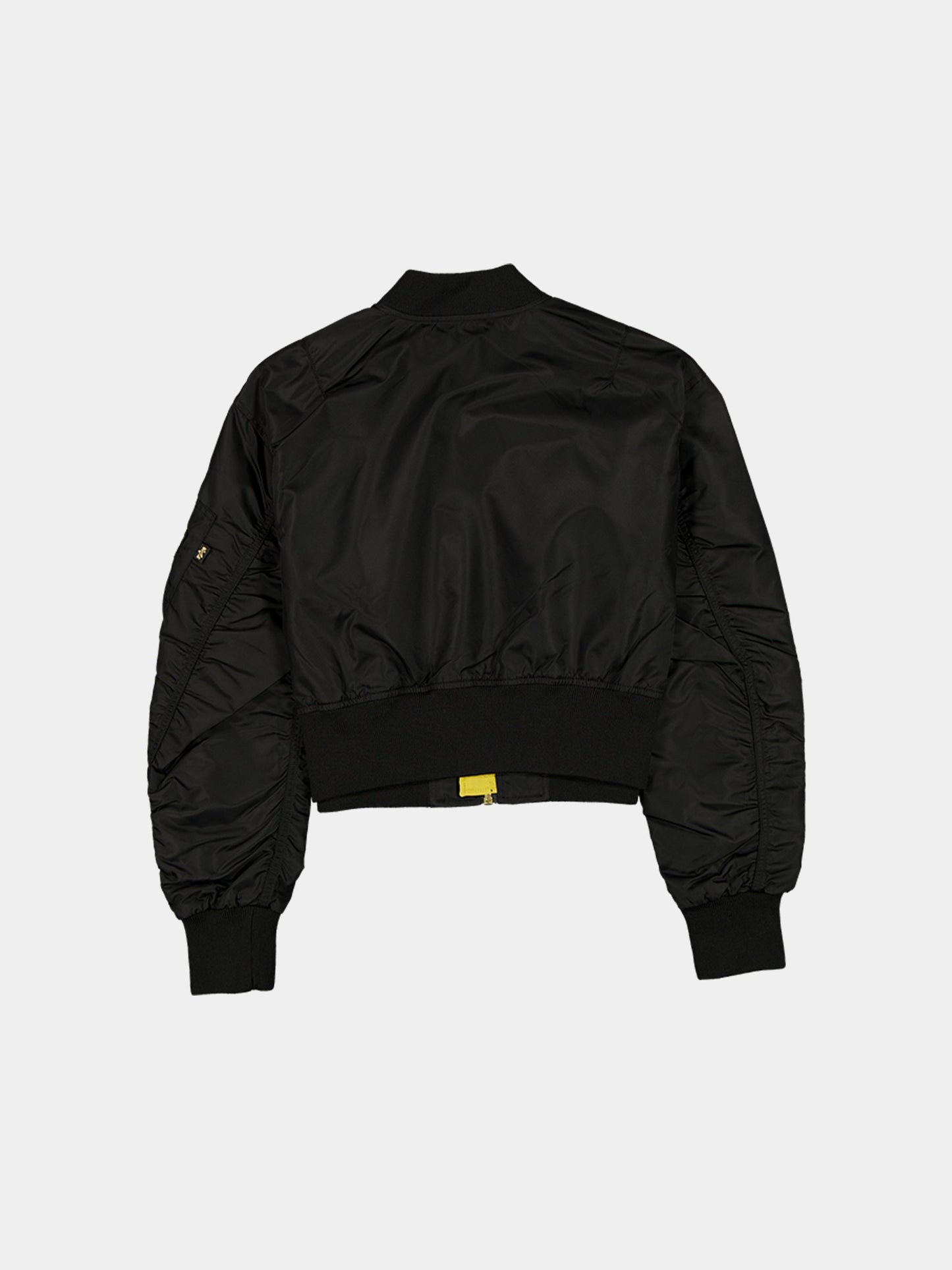 LOS ANGELES LAKERS X ALPHA X NEW ERA L-2B CROPPED BOMBER JACKET WOMENS OUTERWEAR Alpha Industries 