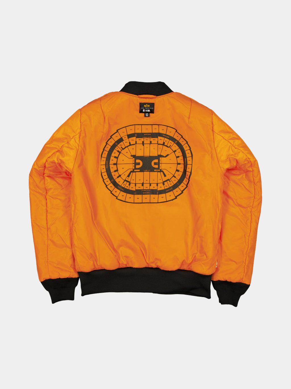 LOS ANGELES LAKERS X ALPHA X NEW ERA MA-1 BOMBER JACKET (BLACK CAMO) OUTERWEAR Alpha Industries 