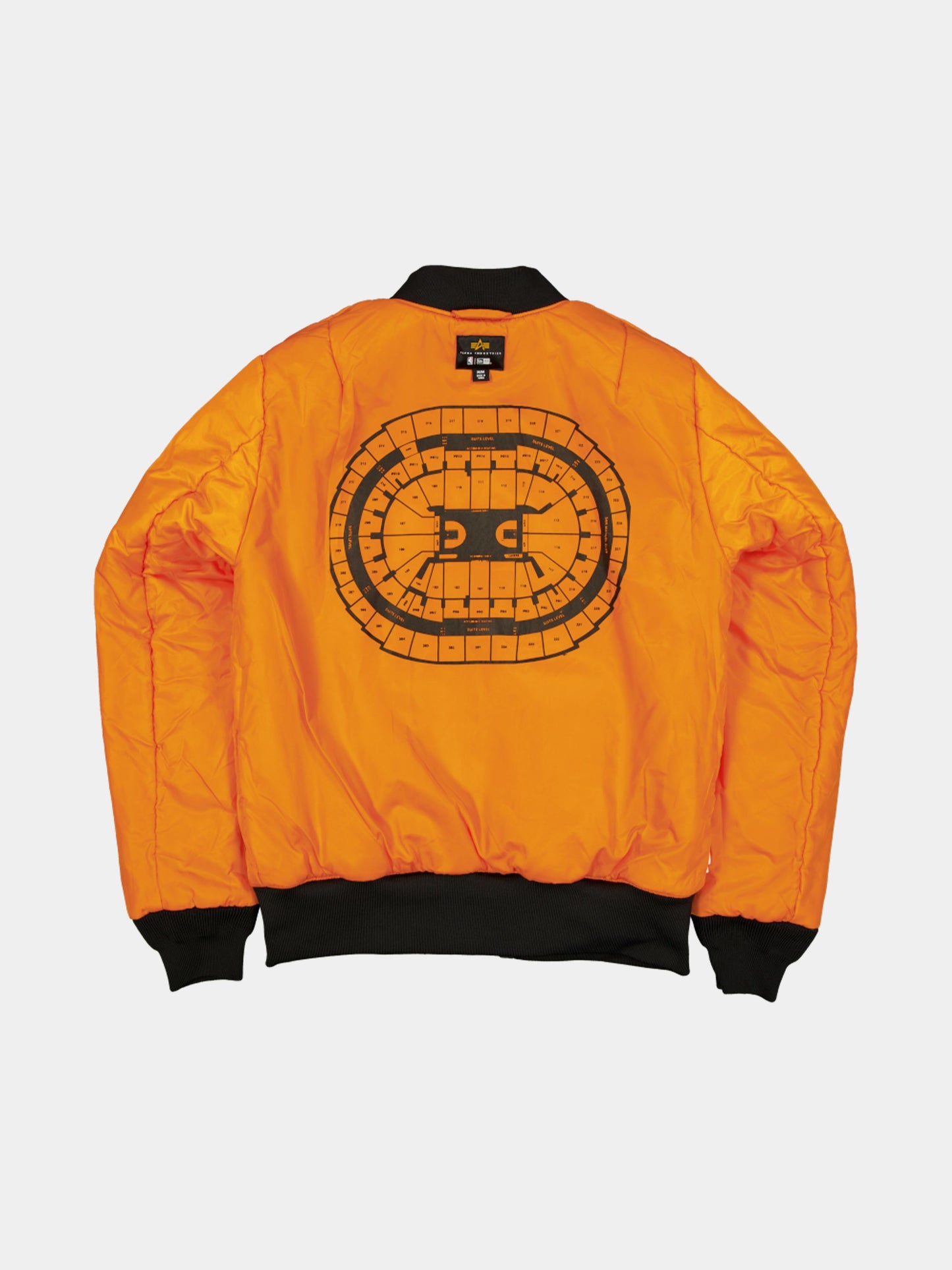 LOS ANGELES LAKERS X ALPHA X NEW ERA MA-1 BOMBER JACKET (BLACK CAMO) OUTERWEAR Alpha Industries 