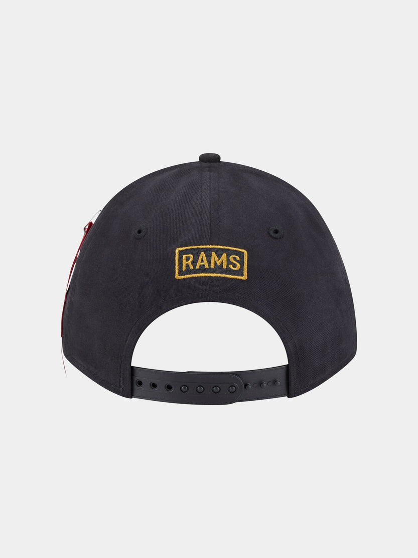 LOS ANGELES RAMS X ALPHA X NEW ERA 940 MC CAP ACCESSORY Alpha Industries 
