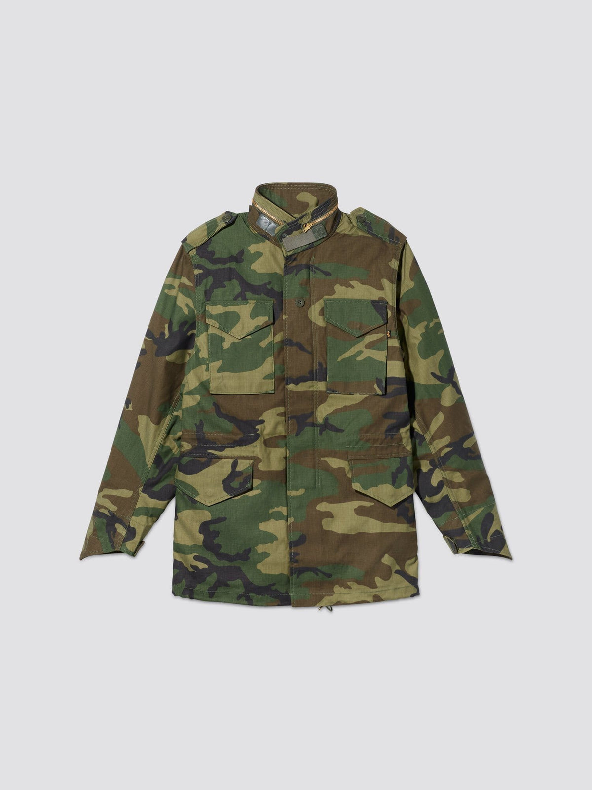 M-65 FIELD JACKET (HERITAGE) OUTERWEAR Alpha Industries WOODLAND CAMO XXS 
