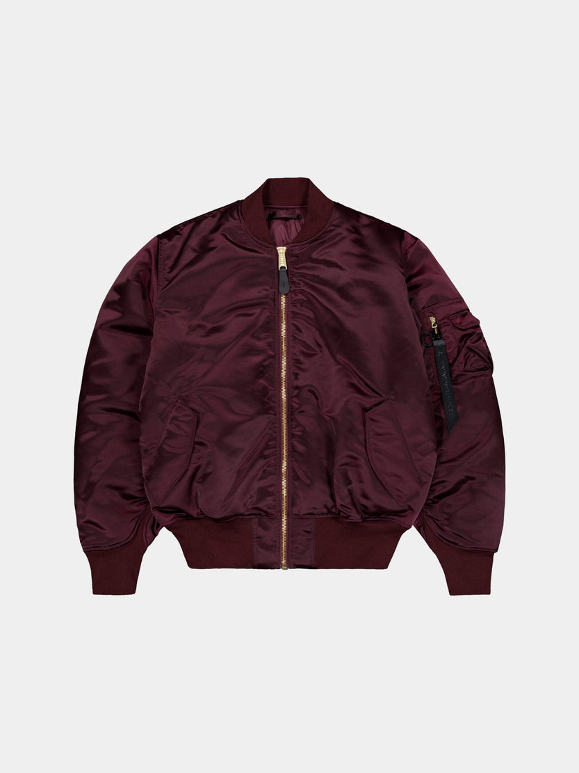 MA-1 3M BASE FLIGHT JACKET OUTERWEAR Alpha Industries DARK CHERRY XS 