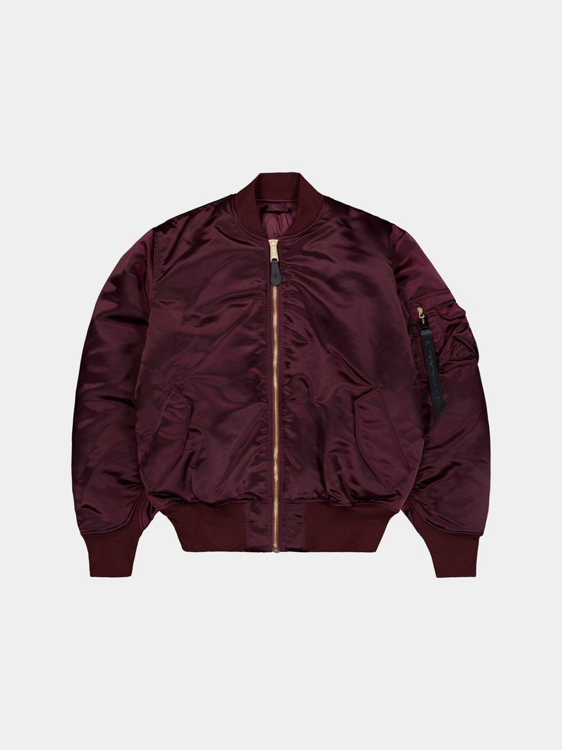 MA-1 3M BASE FLIGHT JACKET OUTERWEAR Alpha Industries DARK CHERRY XS 