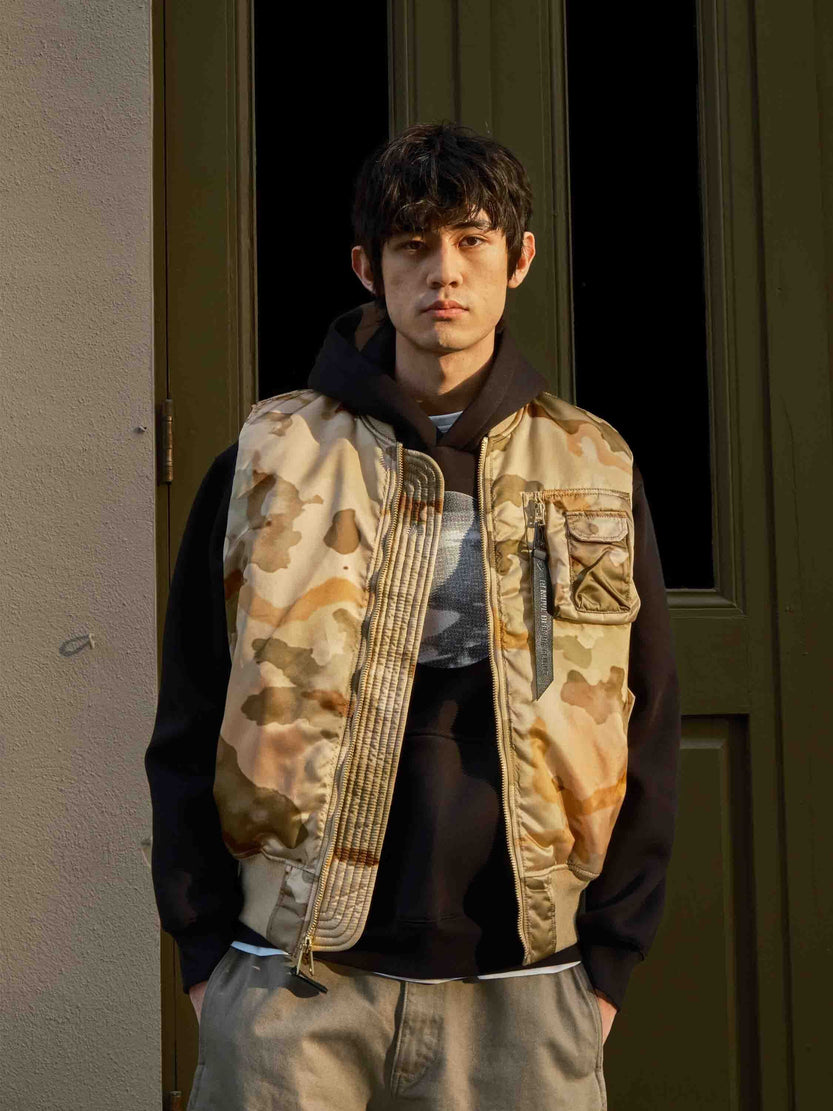 MA-1 BASE VEST CAMO VEST Alpha Industries 