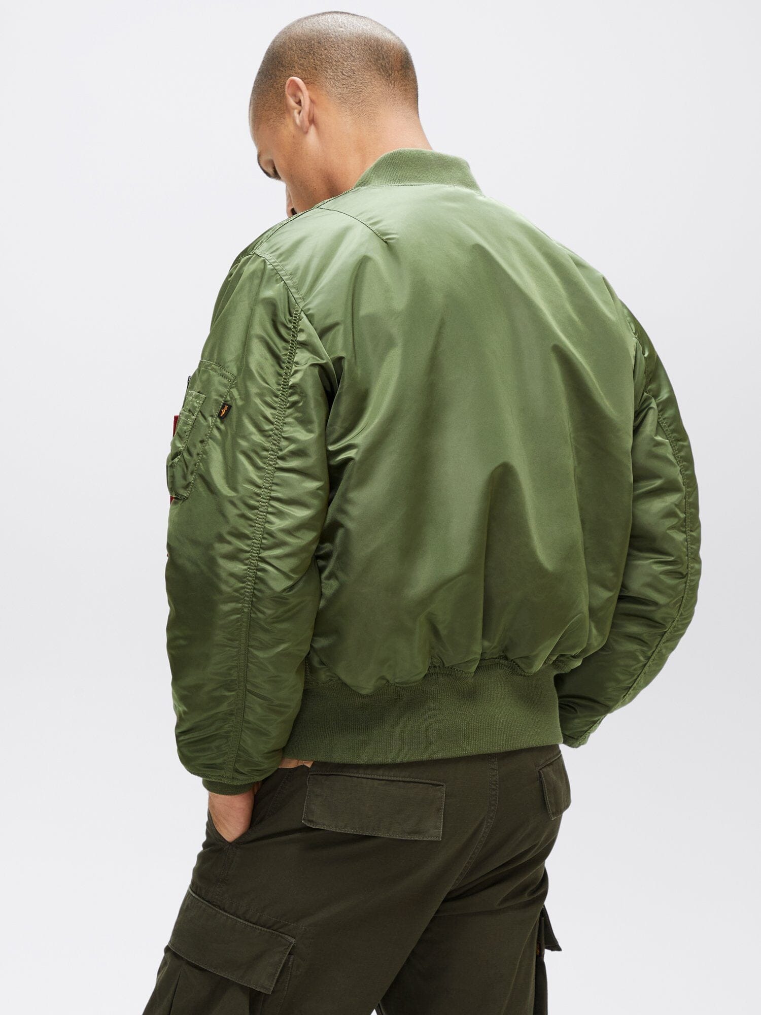 MA-1 BLOOD CHIT BOMBER JACKET OUTERWEAR Alpha Industries 