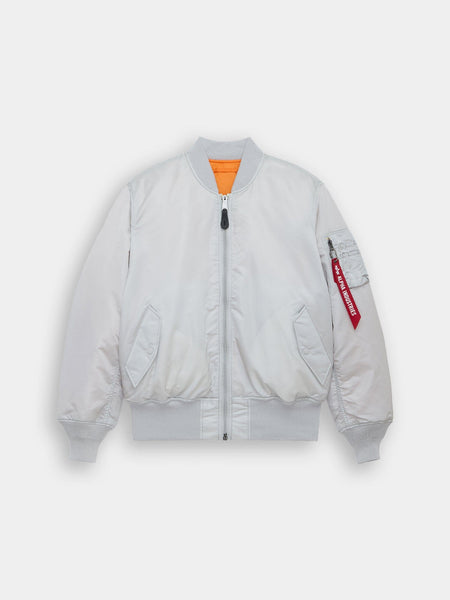 MA-1 BOMBER JACKET (HERITAGE) OUTERWEAR Alpha Industries LIGHT GRAY XS 