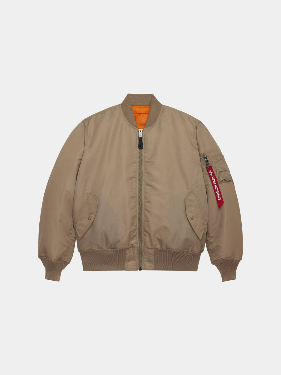 MA-1 BOMBER JACKET (HERITAGE) OUTERWEAR Alpha Industries VINTAGE KHAKI XS 