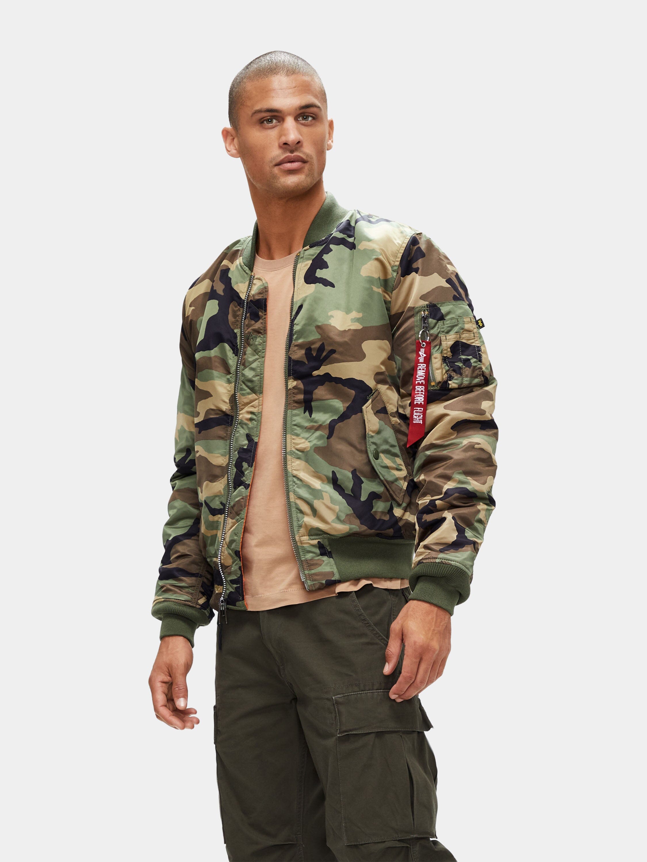 Men's MA-1 Bomber Jacket Slim Fit | Alpha Industries